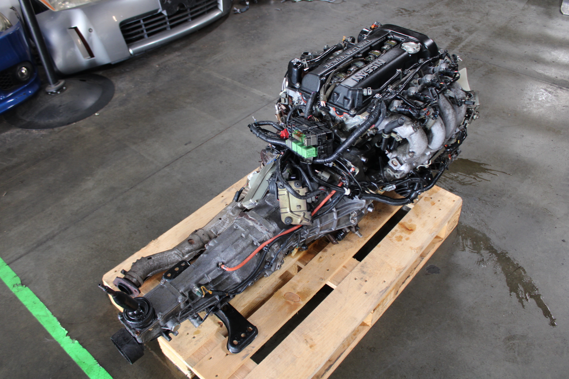 NISSAN SILVIA S13 BLACKTOP ENGINE 5 SPEED MANUAL RWD TRANS JDM