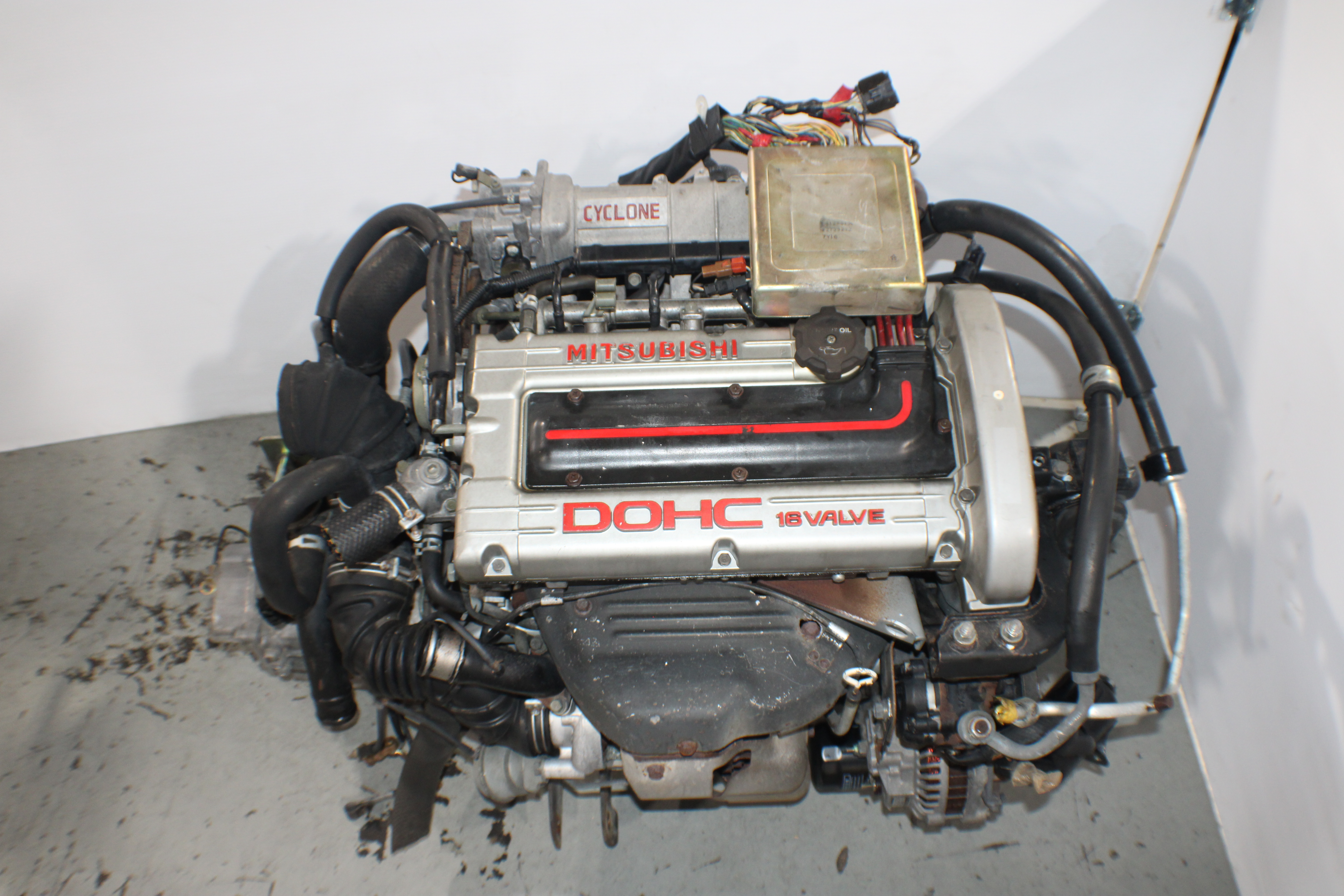 JDM 1990-1991-1992-1993-1994 Mitsubishi ECLIPSE 4G63T Turbo Engine & 5 Speed FWD Transmission Wiring Ecu