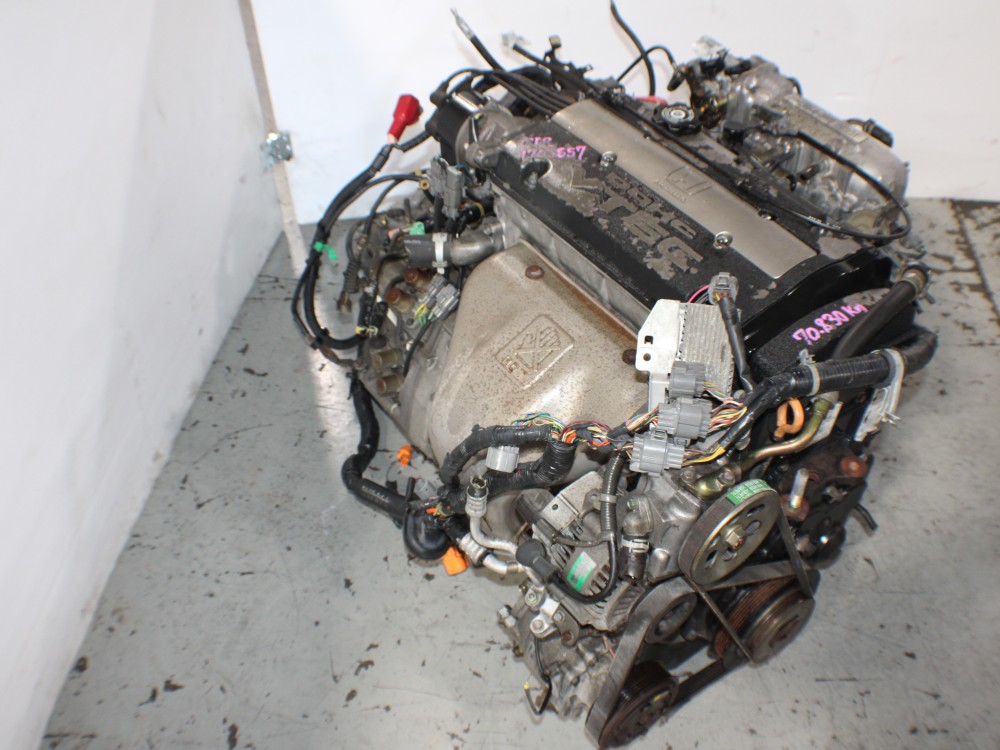 1992-1993-1994-1995-1996 Honda Accord Honda Prelude Engine Jdm H22A OBD1 Engine Automatic Transmission Wiring Ecu